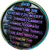 2 Year AA Medallion Reflex Rainbow Plated Black Sobriety Chip II
