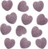 Set, 0.9 Inch, 10 rockcloud Purple Lava Rock Stone Heart Shape Pocket Stones Dyed Lava Rocks Aromatherapy Essential Oil