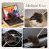 16 Inch Ostrich Duster, 2PCS Fluffy Natural Feather Dusters with Wooden Handle for Home and Car Cleaning