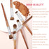 BUTIYO 6 Pcs Eye Makeup Brushes Set, Nature Horse Hair Concealers, Eye Shadows, Blush Blending Makeup Brushes (FB-006)