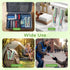 HOIQIRY Pack 100,Green Disposable Toothbrushes with Toothpaste and Comb - of Soft Bristle Individually Wrapped Single