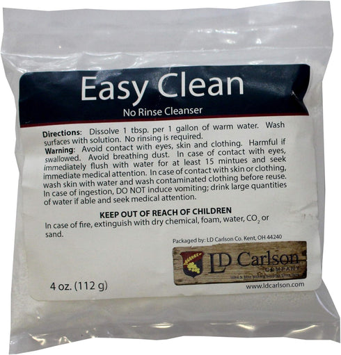 LD Carlson Easy Clean 4 oz. Home Brewing Cleaner