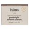 hims Goodnight Wrinkle Cream for Men, Night Cream with Caffeine, Hyaluronic Acid, Vegan, 1oz