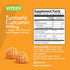 Turmeric Curcumin Gummies with Ginger & Black Pepper, 2000mg Herbal Supplement for Immune Support & Healthy Skin