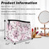 Watercolor Paris Tower Makeup Bag for Purse, Waterproof Funny Cosmetic Bags for Women, Zipper Travel Toiletry Pouch