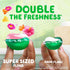 Gain Super Sized Flings Laundry Detergent Pacs, 32 Count, 3-in-1 with Febreze and Oxi, Happy Scent
