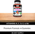 Gummy, B-12, Gummies 60 Gummies Kaya Naturals Adult Multi Vitamin Biotin, Vitamin A, C & E, Including Zinc &Vitamin