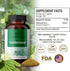 HERBAMAMA Goldenseal Root Capsule Supplement - Organic Goldenseal Herb Powder Pills - Respiratory & Digestive Health Support - 100 Capsules