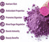 UNLEASH'D ORGANIC 16 oz 100% Organic Purple Potato Powder Pure Natural Superfood, Rich in Antioxidants & Plant