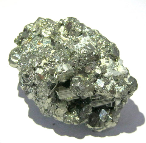crystalmiracle Golden Pyrite Rock Natural Healing Crystal 0.2-0.3 Lbs Cluster for Spiritual Gifts