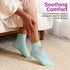 Cold Therapy Socks for Women and Men - Perfect Ice Pack Cooling Socks for Plantar Fasciitis Feet, Neuropathy, Chemotherapy Recovery, Arthritis, Ankle & Heel Pain Relief (Aqua, Medium 7-11)