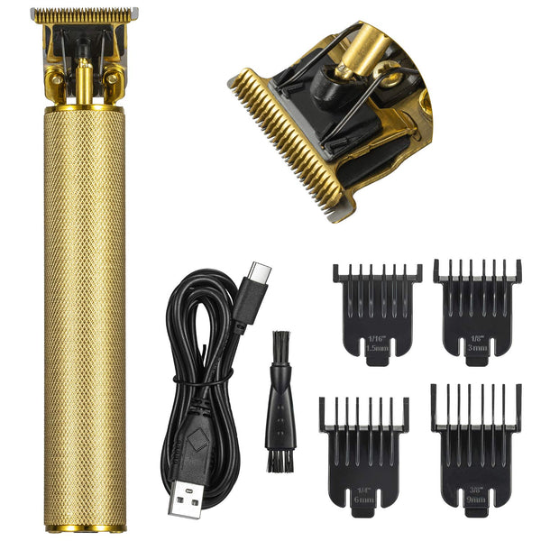 Professional Electric Pro Li Outliner, 0mm Baldheaded Hair Clippers for Men, Cordless Rechargeable T-Blade Trimmer