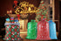 Jaywayang 4PCS 60" 36" Extra Large Christmas Gift Bags, Oversized Christmas Bags x Jumbo Plastic Gift Bags with Tag