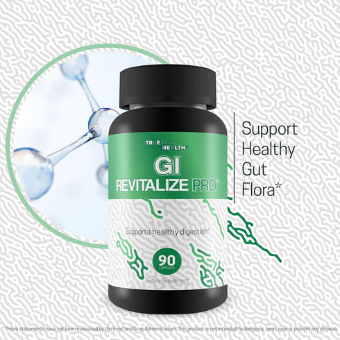 GI Revitalize Pro - Gut Health Supplements for Gastrointestinal Health Support - Promote Improved Digestion, Nutrient