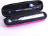 Triple Bristle Sonic Toothbrush Travel Case, Portable Breathable Hard Carrying Bag for Traveling, Pink