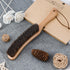 Horsehair Garment Brush with Long Wooden Handle, Soft Clothes Brush for Hair Removal, Lint Brush for Pet