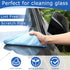 10 Pack Premium Microfiber Glass Cleaning Cloth, 16 Inch x 16 Inch, Streak & Lint Free for Windows and Mirrors