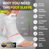Compression Socks for Plantar Fasciitis, Ankle Brace Compression Sleeve with Foot Arch Support, White XXL