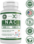 GENEX NAC 500mg - N-Acetyl Cysteine Supplement for Liver Health, Non-GMO, Gluten Free, Vegan (100 Capsules)