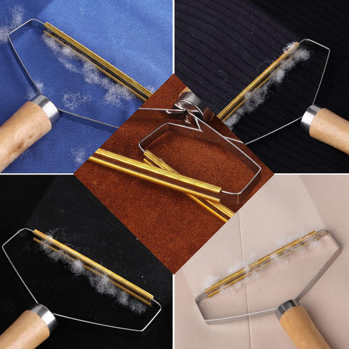 2pcs Pet Hair Remover, Portable Lint Removers, Reusable Brush Tool for Clothes, Carpets, Cashmere Coats