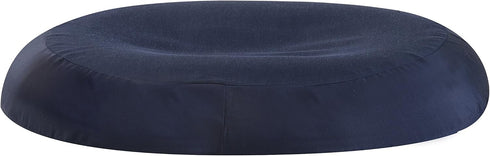 DMI Seat Cushion Donut Pillow for Tailbone Pain Relief, Hemorrhoids, Pregnancy, Post Natal, Pressure Relief, Navy