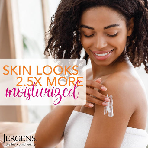 Jergens Hydrating Coconut Body Lotion, 16.8 oz, Hand and Body Moisturizer, Infused with Coconut Oil, Dermatologist