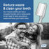 TEPE Choice Soft Toothbrush, Gray, Dental Toothbrush with 3 Replaceable Heads for Effective Teeth Cleaning