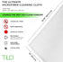 TiLO Microfiber Cleaning Cloth - 19 x 13-inch Ultra-Absorbent Reusable Soft Polishing Cloth for Dust & Dirt
