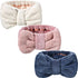 Hicarer 3 Pieces Towel Headbands for Women, Makeup Spa Headband for Washing Face