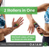 Gaiam Finger Massager Dual-Sided Hand Massage Roller Tool for Circulation, Stress, Arthritis and Hand Pain Relief