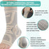 INDEEMAX Copper Infused Ankle Brace for Sprained Ankle, Compression Sleeve Support for Women & Men, XL