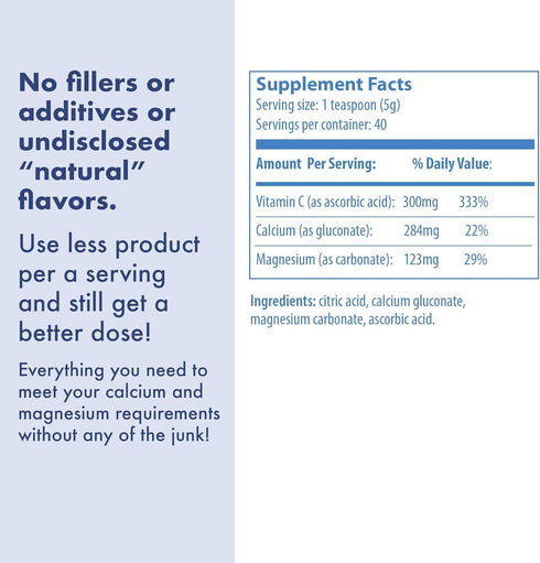 Instant Cal Mag C, Fast-Acting Calcium, Magnesium, and Vitamin C for Improved Sleep