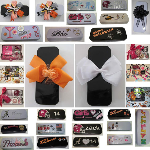 StuffIncase Single Mini Pencil Box, White for Pencil, Makeup, Jewelry, Gift, Candy, or Birthday Favor
