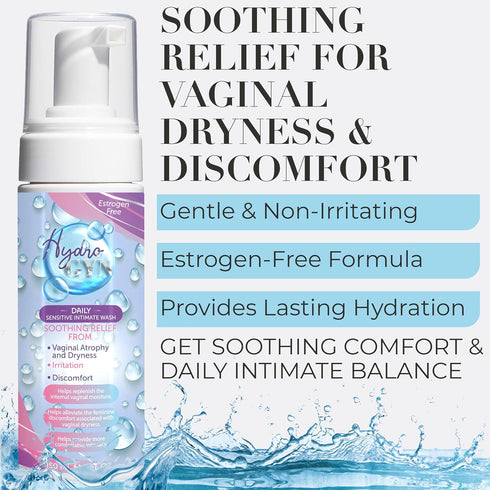 Vaginal Wash for Dryness Relief - pH Balanced Feminine Wash for Women, Alleviate Irritation & Discomfort