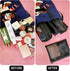 Mesh Cosmetic Bag, Portable Makeup Pouch, Travel Toiletry Organizer, 6 Pieces with Zipper
