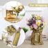 KESOTE Gold Tissue Paper, 14" x 20" Bulk Wrapping Paper for Crafts, Gift Wrap, Floral, Holidays - 60 Sheets