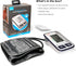 MOBI Blood Pressure Monitor - Digital Upper Arm BP Machine with 120 Reading Memory & Large LCD Display