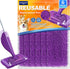 6 Pack Wet Jet Pads Refills for Swiffer WetJet, Washable Reusable Mop Pads for Hardwood Floor Cleaning (Mop Not