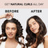 Kitsch Satin Heatless Curling Set - Overnight Hair Curlers and Rollers for No-Heat Soft Curls, Sunset