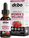 Hormonal Balance Supplements for Women & PMS Relief - Organic Liquid Drops & Menstrual Cramp Support - 1 Oz