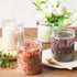 TUZAZO 8 Oz Plastic Container Jars with Lids, BPA Free Clear Cosmetic Containers for Lotion and Travel Storage (12 Pack)