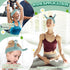 Face Wash Headband, Cute Cartoon Palm and Snail Spa Hair Bands, Elastic Coral Fleece for Women Skincare.