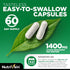Nutrivein Organic Citrus Bergamot 25:1, 1400 mg, 120 Capsules, Heart Health in Men and Women, 60 Day Supply