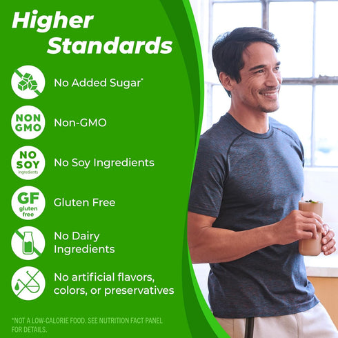 Orgain Organic Vegan Protein Powder, Vanilla Bean - 21g Plant Protein, 6g Prebiotic Fiber, Non-GMO, For Shakes &