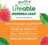Lifeable Moringa Leaf Extract 4000mg, Natural Flavor Gummy Supplement, Non-GMO Vegan Chewable (60 Gummies)