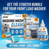 ACTIVE Mold Stain Remover Gel Cleaner - Heavy Duty Stain Cleaner for Front Loader Washing Machine Seal, 7 Fl Oz