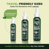 Deet-free Insect & Mosquito Repellent, Pack of 2 (8 oz) - Safe for Pets and Kids with Lemongrass Oil