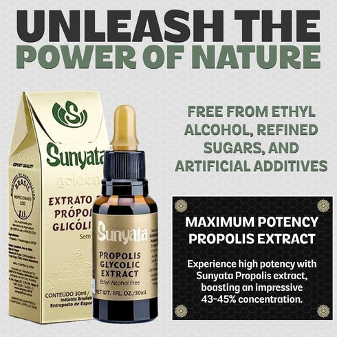 Brazil Brazilian Green Bee Propolis Liquid Extract, No Alcohol, 30ML (1 Pack)