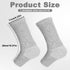 XLIUAX Foot Sleeves,Compress Ankle Sleeves, Elastic Socks, Breathable Ankle Socks, Thicken Thermal Protection Foot