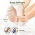 Purederm Shiny & Soft Foot Peeling Mask (6 pack), Exfoliating Peel Off for Smooth Baby Skin